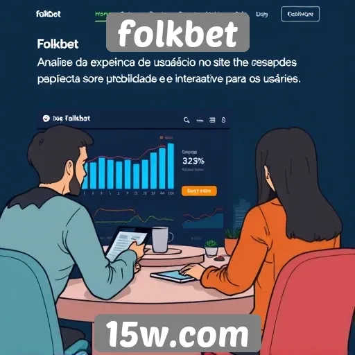 Análise da experiência de usuário no site folkbet